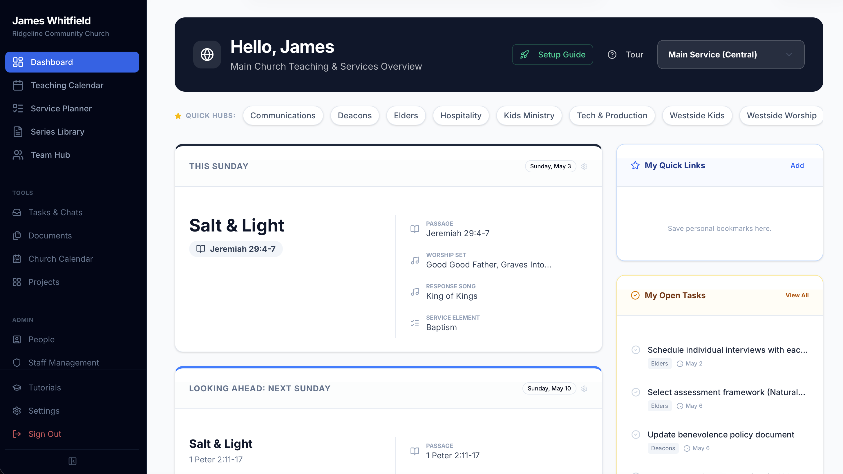 Jethro Executive Dashboard